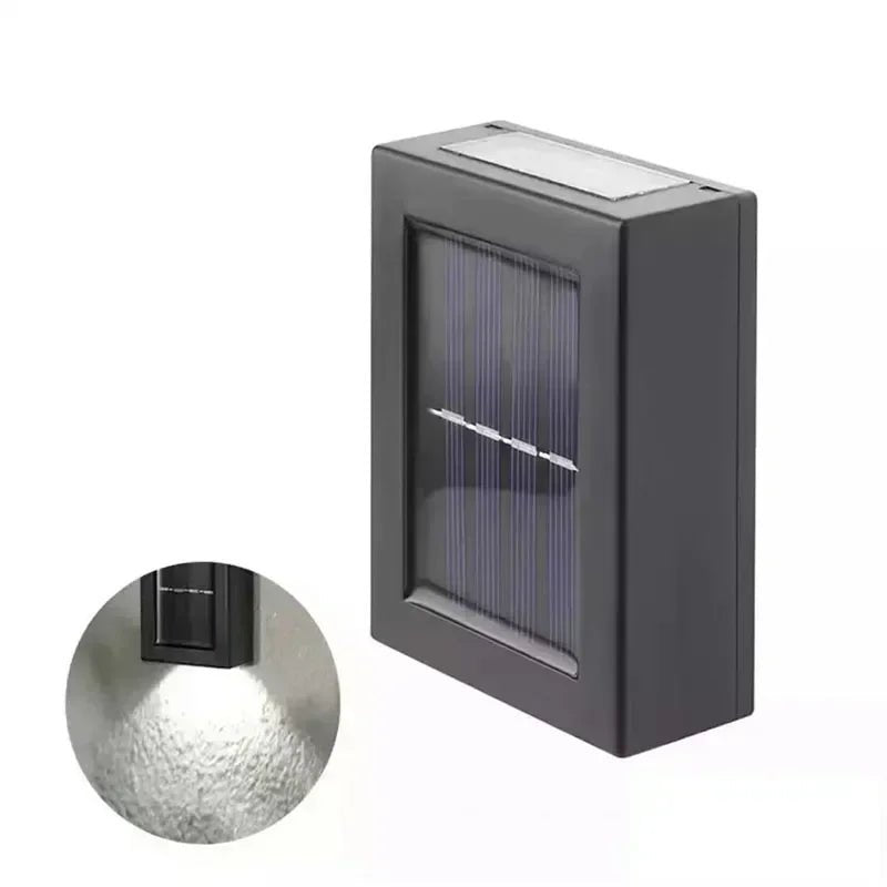 Solar Up and Down Spot Lights Outdoor, Street Wall Light Lamp Solar Powered Sunlight Waterproof Solar Lamp Garden Decorative Laventi